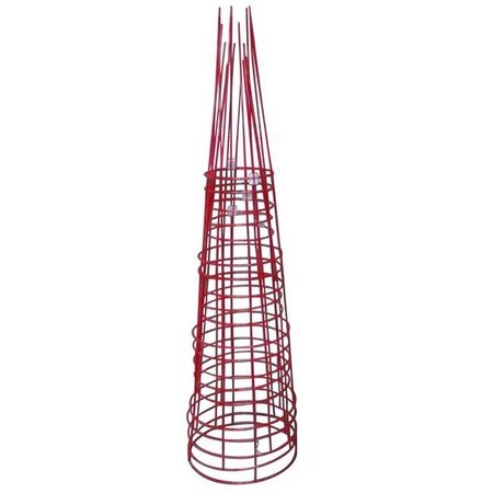 GLAMOS WIRE PRODUCTS Glamos Wire Products 786575 54 in. Heavy Duty Red Plant Support - Pack of 5 786575